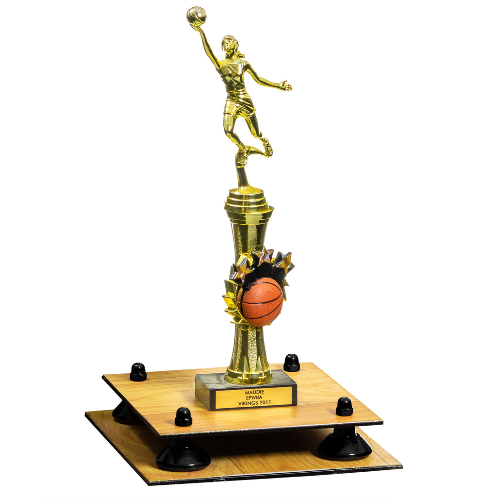 Trophy Pedestal Stand or Base with Risers – Better Display Cases