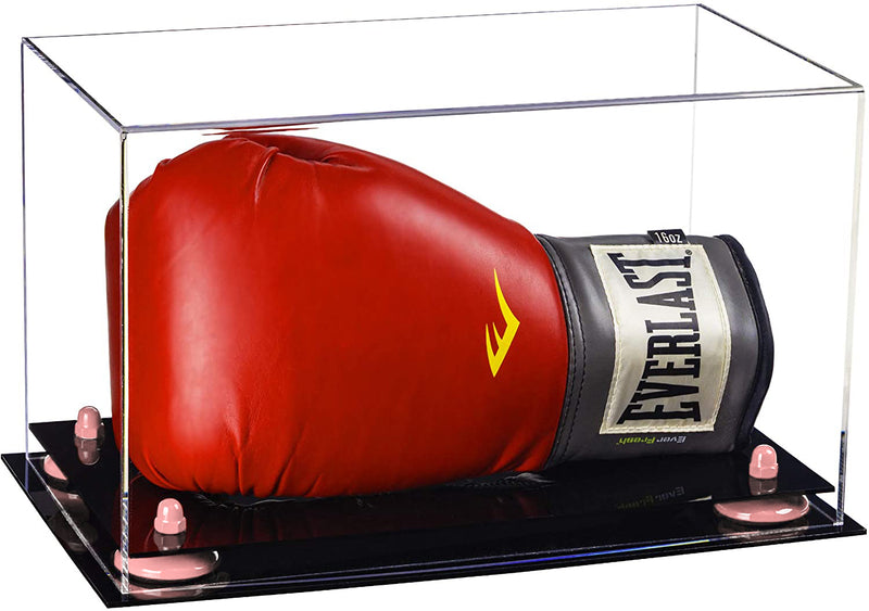 Acrylic Full Size Boxing Glove Display Case Horizontal - Clear (A011/V16)