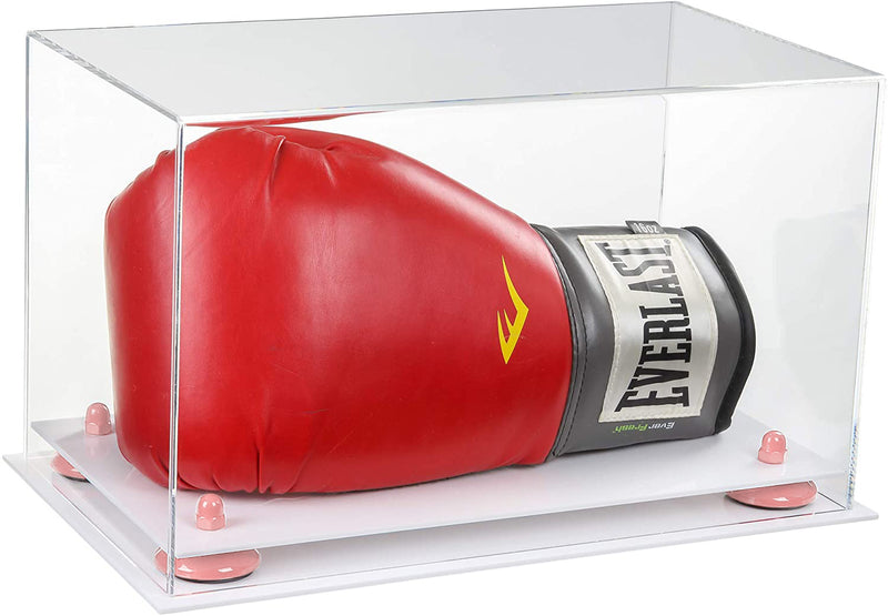 Acrylic Full Size Boxing Glove Display Case Horizontal - Clear (A011/V16)