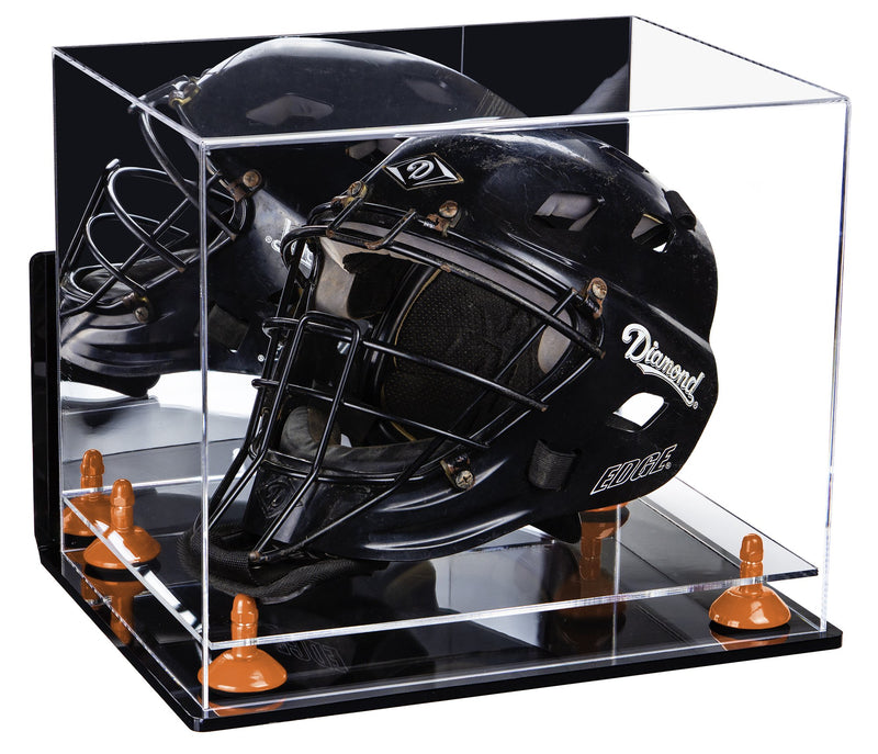 Acrylic Catchers or Goalie Helmet Display Case - Mirror No Wall Mount (V44/A002)