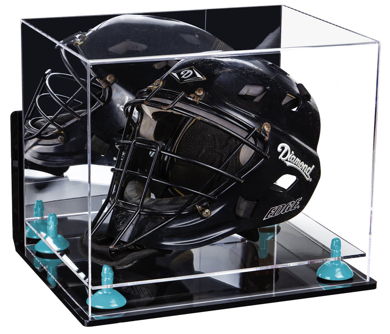 Acrylic Catchers or Goalie Helmet Display Case - Mirror No Wall Mounts (V44/A002)