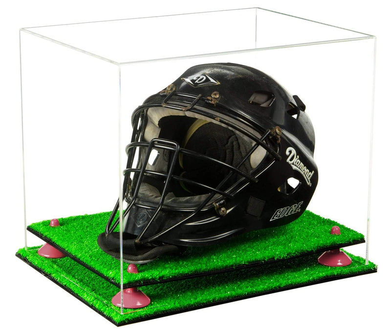 Acrylic Catchers or Goalie Helmet Display Case - Clear