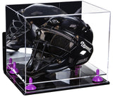 Acrylic Catchers or Goalie Helmet Display Case - Mirror No Wall Mount (V44/A002)