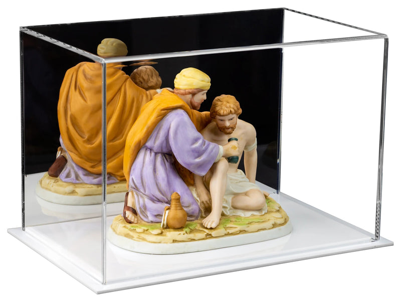 Versatile Acrylic Display Case 9.5 x 6 x 6.5 - Mirror No Wall Mounts (A005/V43)