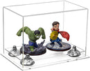 Versatile Acrylic Display Case 9.5 x 6 x 6.5 - Clear (A005/V43)