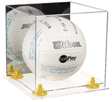 Acrylic Volleyball Display Case - Mirror No Wall Mounts (A027/B02)