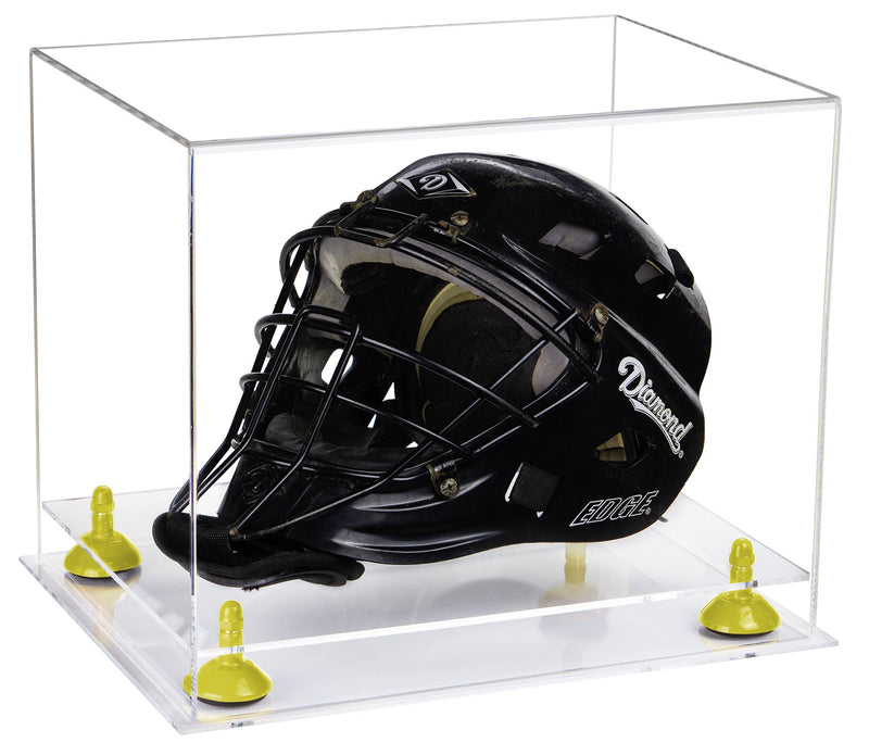 Acrylic Catchers or Goalie Helmet Display Case - Clear