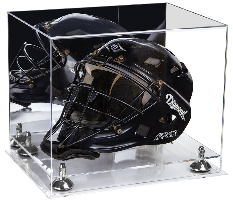 Acrylic Catchers or Goalie Helmet Display Case - Mirror No Wall Mount (V44/A002)
