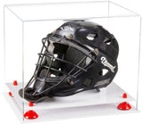 Acrylic Catchers or Goalie Helmet Display Case - Clear