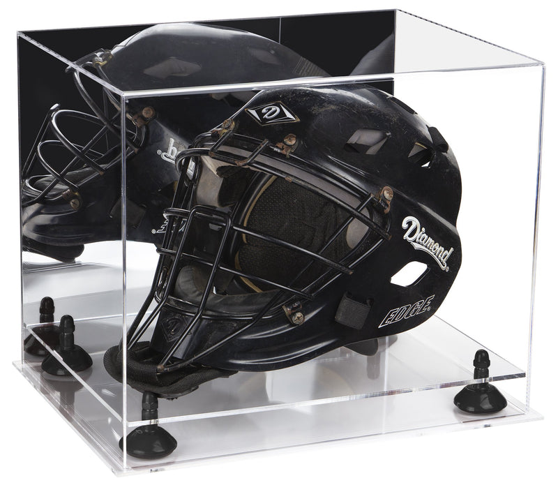 Acrylic Catchers or Goalie Helmet Display Case - Mirror No Wall Mount (V44/A002)