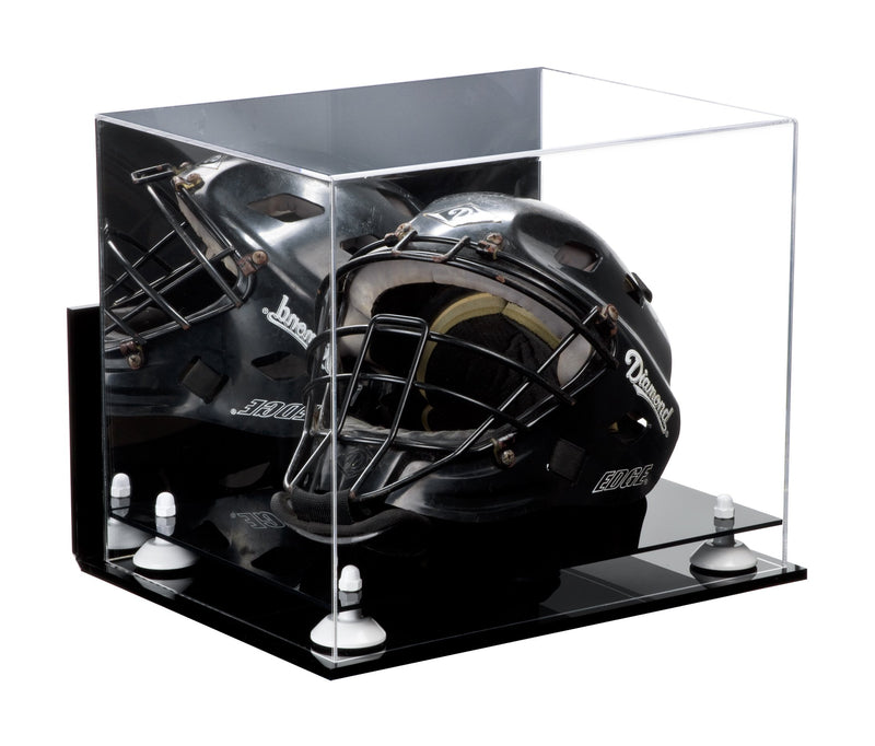 Acrylic Catchers or Goalie Helmet Display Case - Mirror No Wall Mounts (V44/A002)