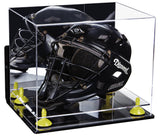 Acrylic Catchers or Goalie Helmet Display Case - Mirror No Wall Mounts (V44/A002)