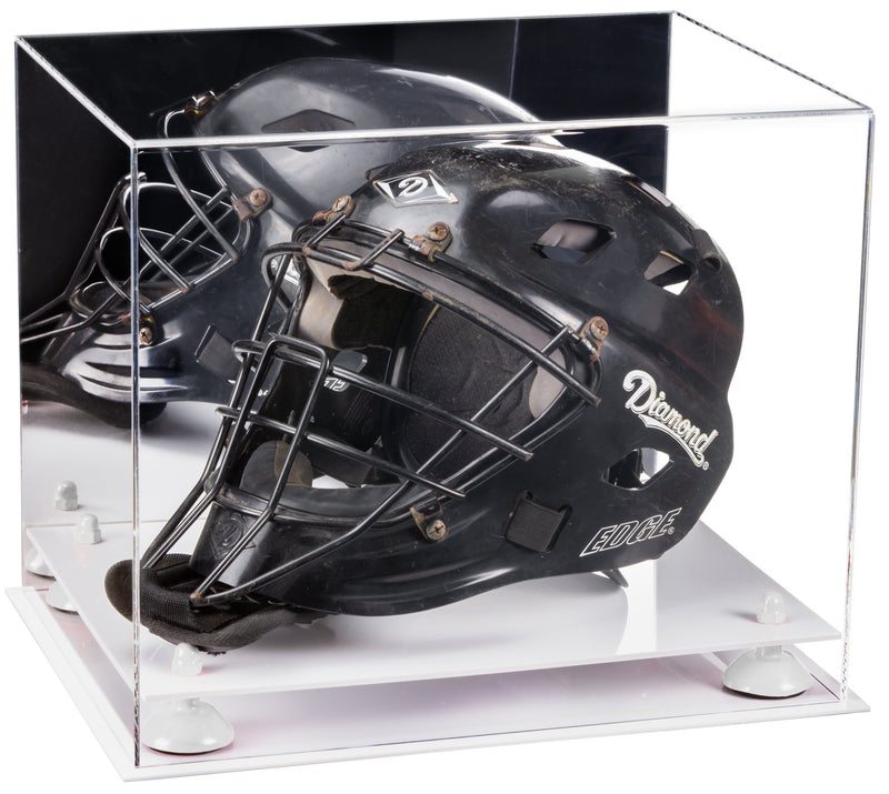 Acrylic Catchers or Goalie Helmet Display Case - Mirror No Wall Mount (V44/A002)