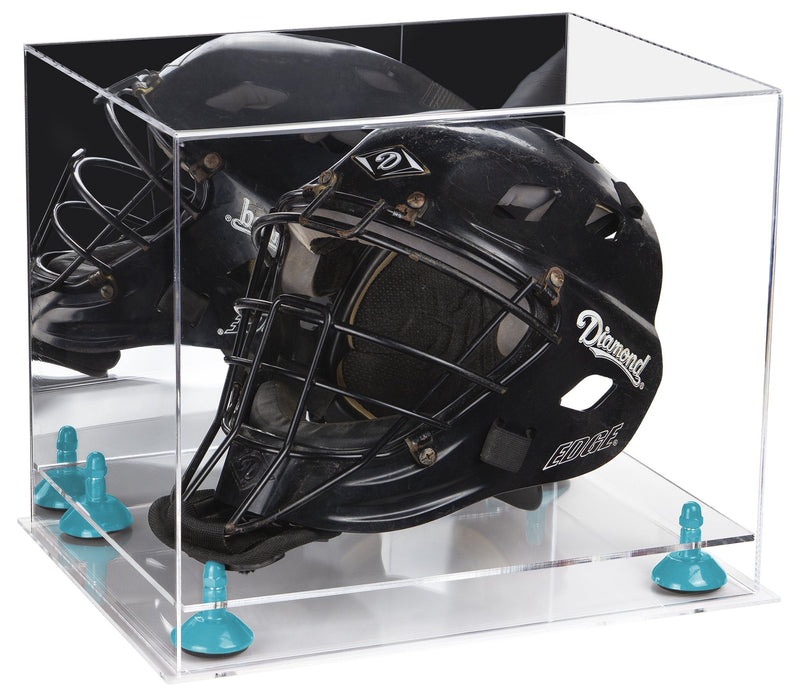 Acrylic Catchers or Goalie Helmet Display Case - Mirror Wall Mounts (V44/A002)