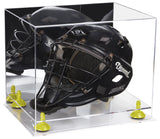 Acrylic Catchers or Goalie Helmet Display Case - Mirror No Wall Mounts (V44/A002)