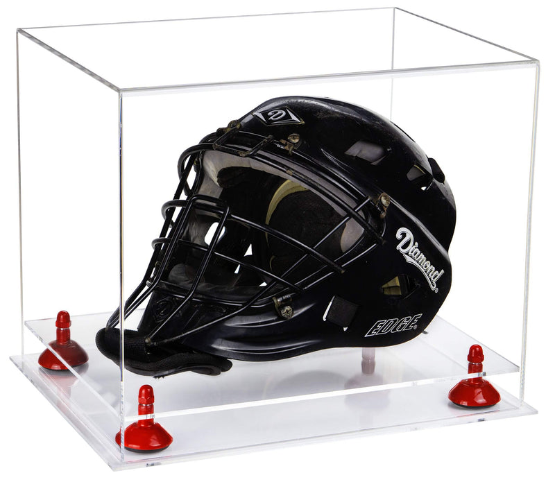 Acrylic Catchers or Goalie Helmet Display Case - Clear