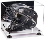 Acrylic Catchers or Goalie Helmet Display Case - Mirror No Wall Mounts (V44/A002)