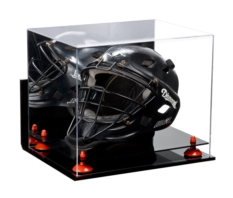 Acrylic Catchers or Goalie Helmet Display Case - Mirror No Wall Mount (V44/A002)