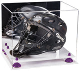 Acrylic Catchers or Goalie Helmet Display Case - Mirror Wall Mounts (V44/A002)