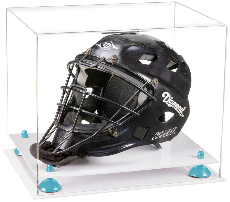 Acrylic Catchers or Goalie Helmet Display Case - Clear