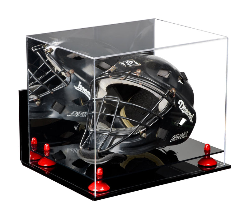 Acrylic Catchers or Goalie Helmet Display Case - Mirror No Wall Mount (V44/A002)