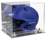 Acrylic Baseball Batting Helmet Display Case - Mirror  No Wall Mounts (V22/A012)