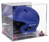 Acrylic Baseball Batting Helmet Display Case - Mirror  No Wall Mounts (V22/A012)