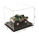 clear acrylic showcase for collectibles on Better Display Cases