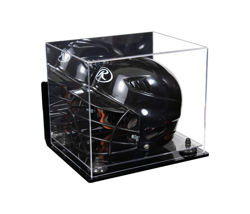 Acrylic Versatile Display Case 12.25 X 10 X 10.5 Mirror Wall Mounts (A012/V22)