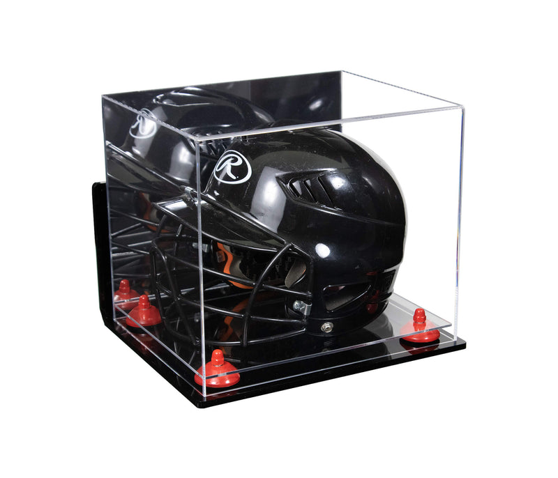 Acrylic Versatile Display Case 12.25 X 10 X 10.5 Mirror Wall Mounts (A012/V22)