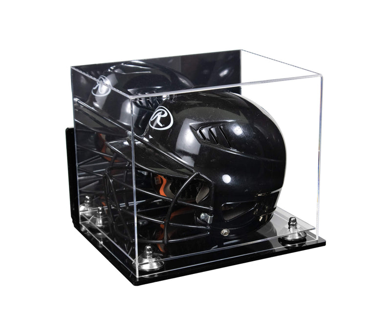 Acrylic Versatile Display Case 12.25 X 10 X 10.5 Mirror Wall Mounts (A012/V22)