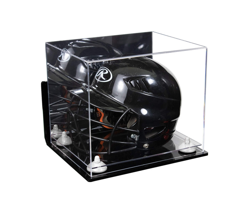 Acrylic Versatile Display Case 12.25 X 10 X 10.5 Mirror Wall Mounts (A012/V22)