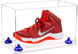 Acrylic Large Single Shoe Display Case for Basketball Shoe, Soccer, Football Cleat - 15x8x9 Clear (V11/a013)