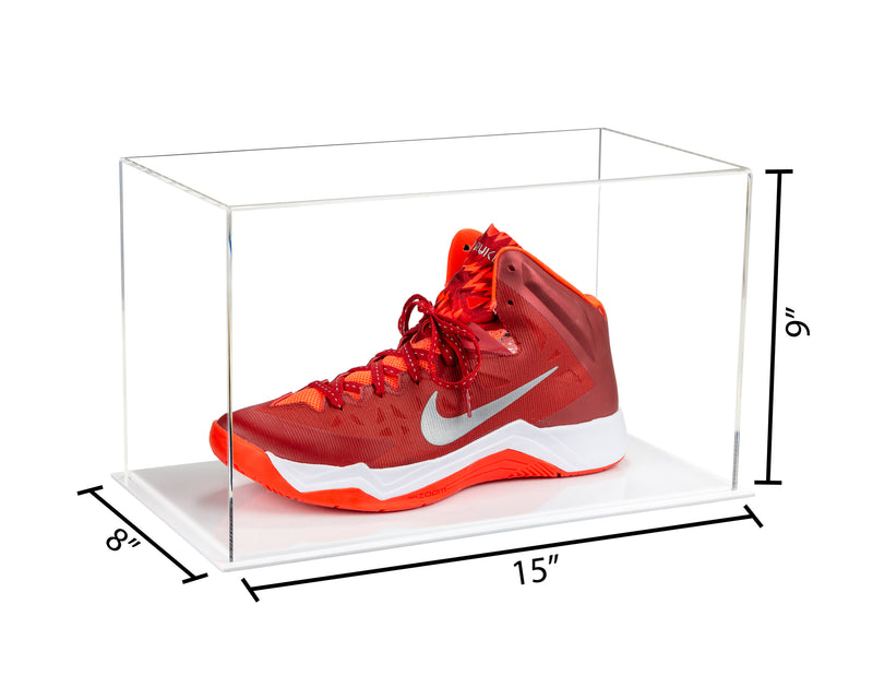 Medium Acrylic Display Case 15"x8"x9" w/ Clear or Mirror (A013/V11)