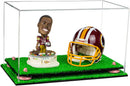 clear acrylic showcase for memorabilia on Better Display Cases