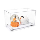 clear acrylic showcase for memorabilia on Better Display Cases