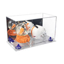 clear acrylic showcase for memorabilia on Better Display Cases