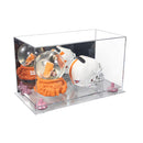 clear acrylic showcase for memorabilia on Better Display Cases
