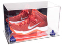 clear acrylic showcase for memorabilia on Better Display Cases