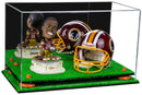 clear acrylic showcase for memorabilia on Better Display Cases