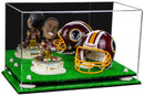 clear acrylic showcase for memorabilia on Better Display Cases