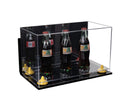 clear acrylic showcase for memorabilia on Better Display Cases