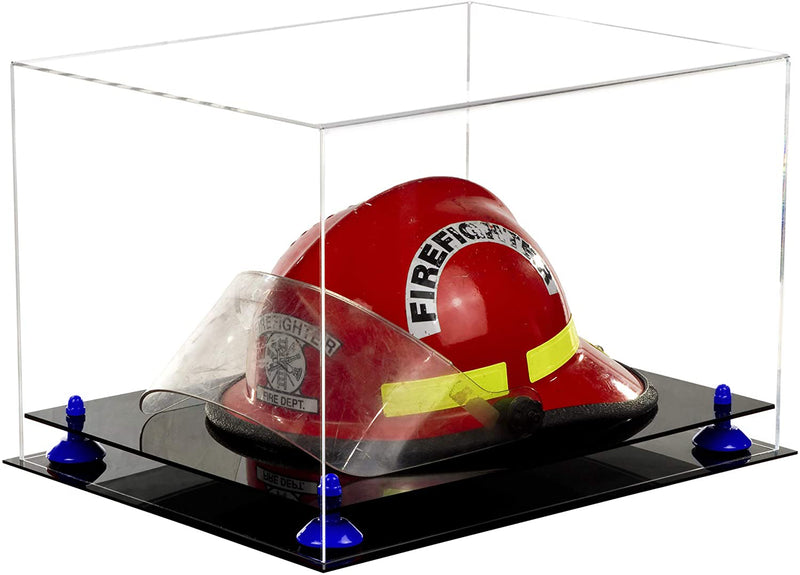 Acrylic Fireman's Helmet Display Case – Clear (A014/V60)