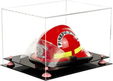 Acrylic Fireman's Helmet Display Case – Clear (A014/V60)