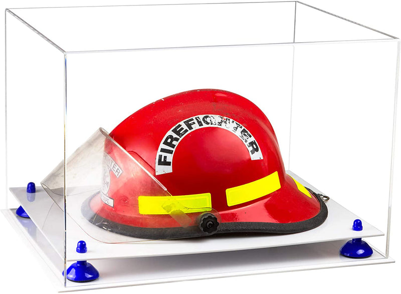 Acrylic Fireman's Helmet Display Case – Clear (A014/V60)