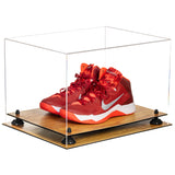 Better Display Cases Acrylic Extra Large Shoe Display Case for Basketball Shoe, Hightop, Soccer & Football Cleats With Clear -18 x 14 x 12 (A014/V60)