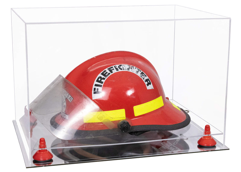 Acrylic Fireman's Helmet Display Case – Clear (A014/V60)