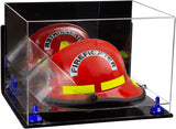 Acrylic Fireman's Helmet Display Case – Mirror Wall Mount (A014/V60)