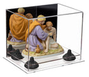 Versatile Acrylic Display Case 8.25 x 6 x 6.75 - Mirror No Wall Mounts (A003/V45)