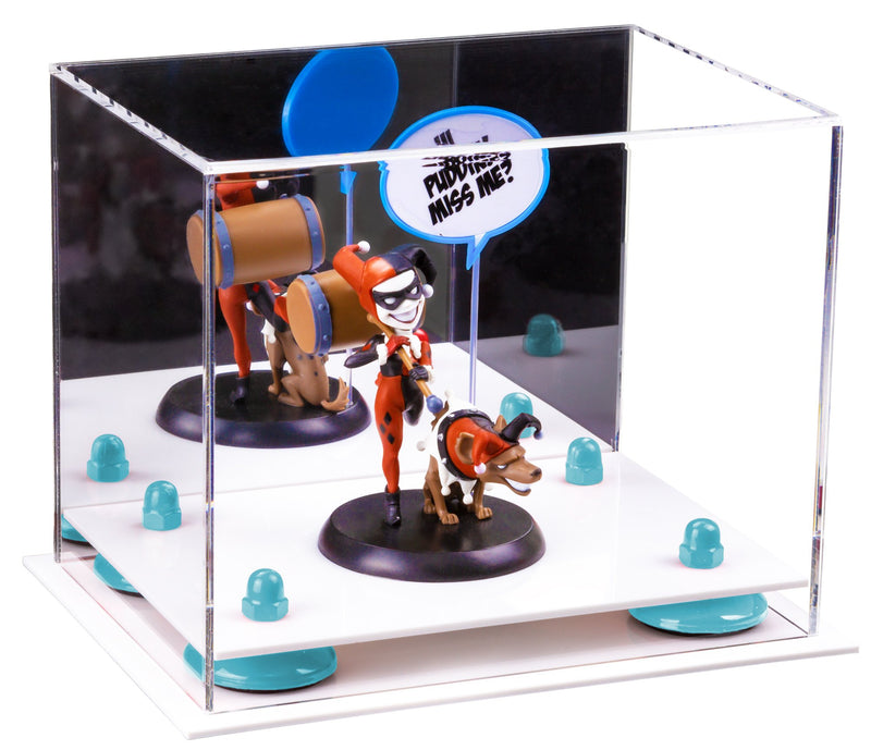 Versatile Acrylic Display Case 8.25 x 6 x 6.75 - Mirror No Wall Mounts (A003/V45)